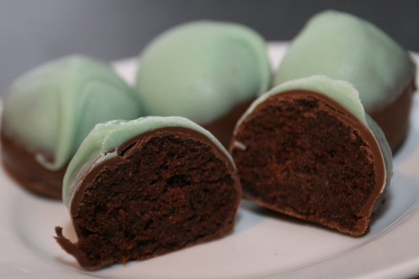 Guinness and Baileys Cake Truffles